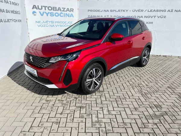 Peugeot 3008 1.2PT 96kW! ALLURE! Tažné! ČR!