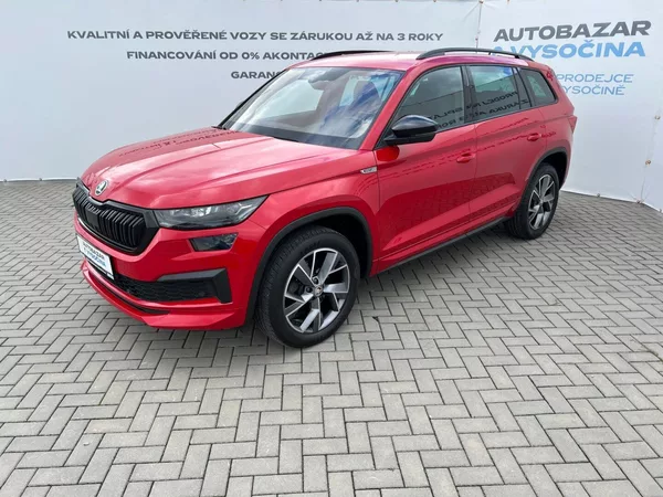 Škoda Kodiaq 2.0TDI 110kW DSG Sportline! ČR