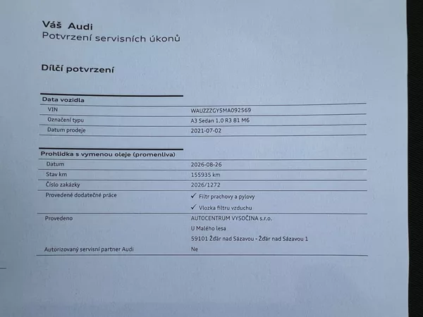 Audi A3 1.0TFSi 81kW! 1.maj.! Navi! - foto 20
