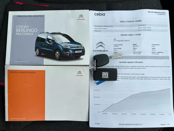 Citroën Berlingo 1.6HDi 73kW! Shine! Tažné! - foto 19