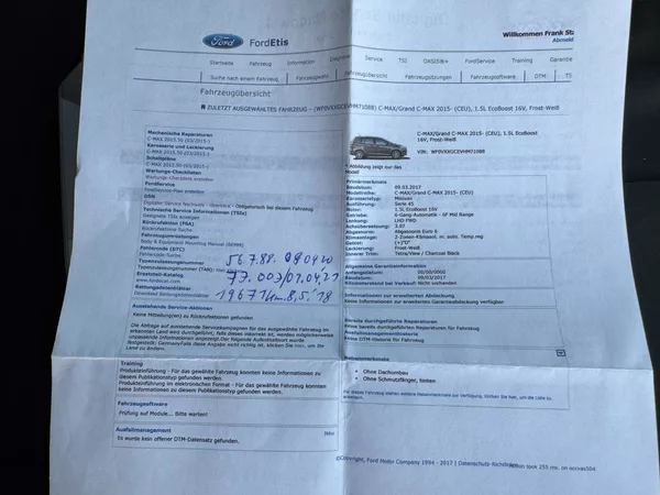 Ford C-MAX 1,5 Eco Boost 110 Kw Automat - foto 33