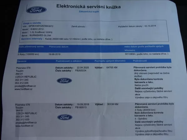 Ford B-MAX 1,0 i 74kW - foto 47
