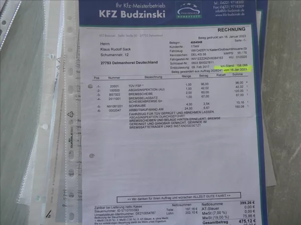 Volkswagen Caddy 2,0 TDi Basis,po rozvodech,TOP - foto 44