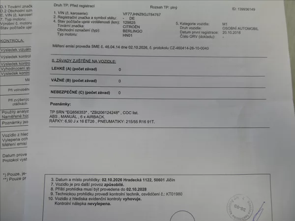 Citroën Berlingo 1,2 PT 81kW Multispace Panoram - foto 45