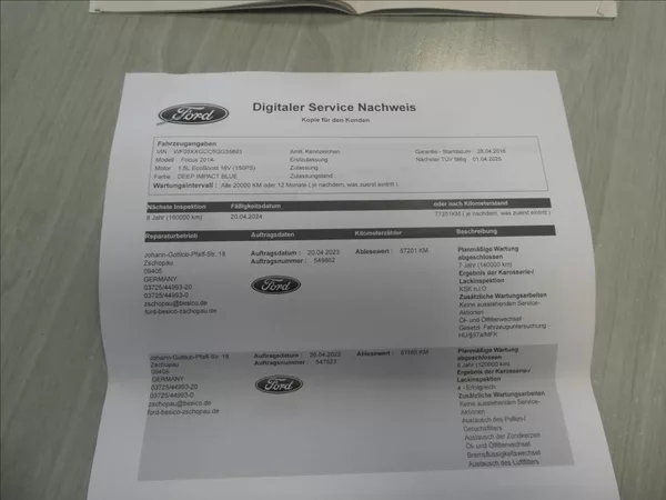 Ford Focus 1,5 110kW 1.MAJITEL, SERVISKA - foto 46