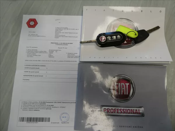 Fiat Dobló cargo 1,4 benzín/CNG SX L2H1,DPH,ČR - foto 32