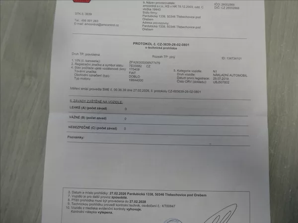 Fiat Dobló cargo 1,4 benzín/CNG SX L2H1,DPH,ČR - foto 35