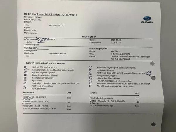 Subaru Outback 2.5 ACTIVE AUT 2022 | Záruka - foto 54