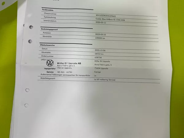 Volkswagen Caddy 1.4TGI CNG maxi skrin Zar1R - foto 42