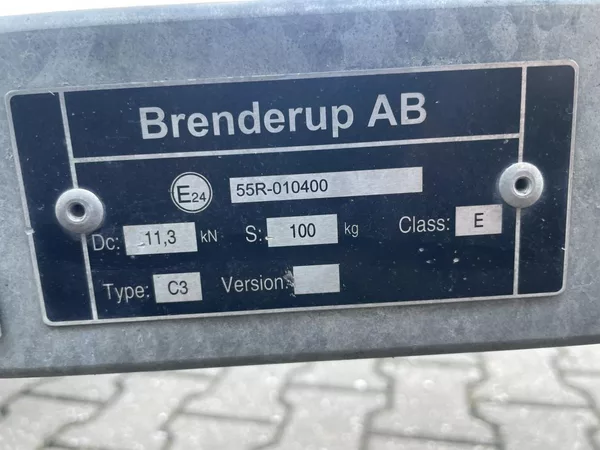 Brenderup Stěhovací přívěs 1T rampa - foto 11