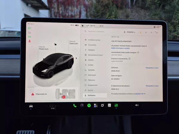 Tesla Model Y PERFORMANCE 393kw 21ALU 93,0% - foto 34
