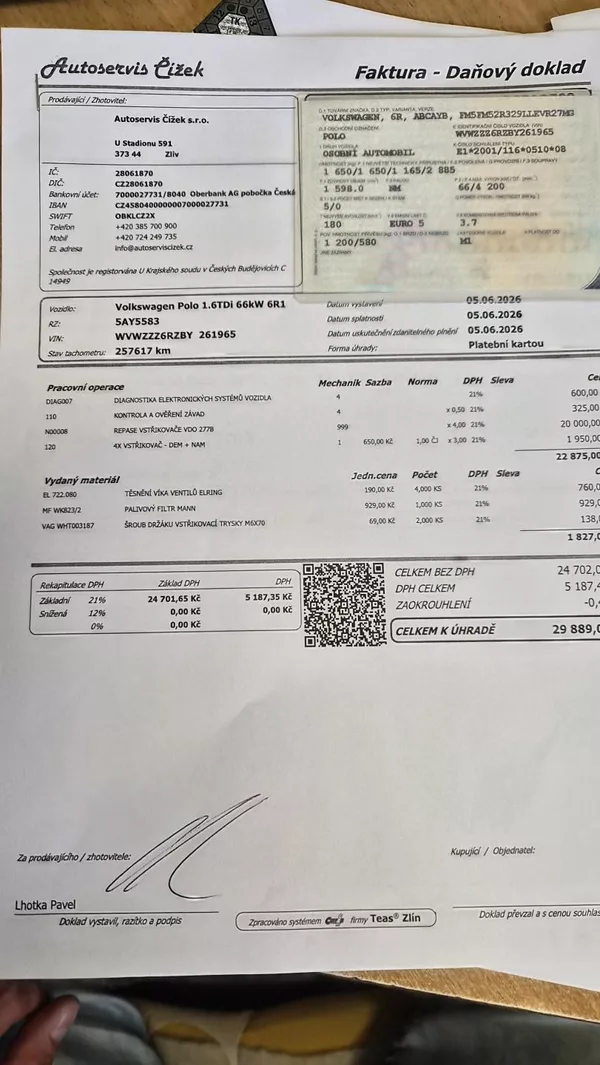 Volkswagen Polo 1.6 TDi PO VELKÉM SERVISU - foto 15
