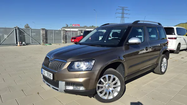 Škoda Yeti 2,0TDi 4x4 DSG 125KW TOP!