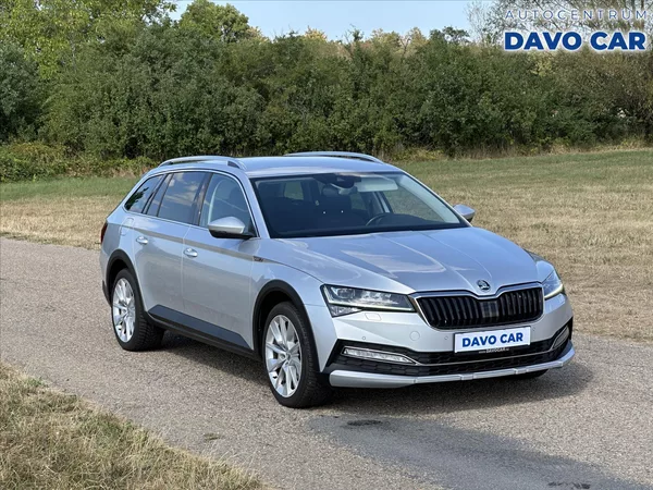 Škoda Superb 2,0 TDI 140kW DSG Scout 4x4 CZ - foto 26