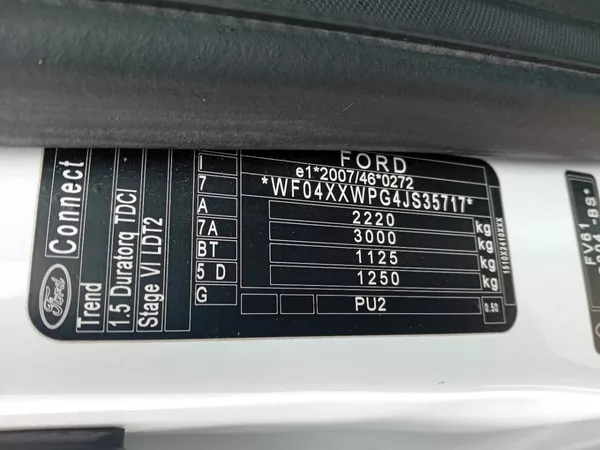 Ford Transit Connect 1.5TDCi,88KW,CZ,DPH - foto 8