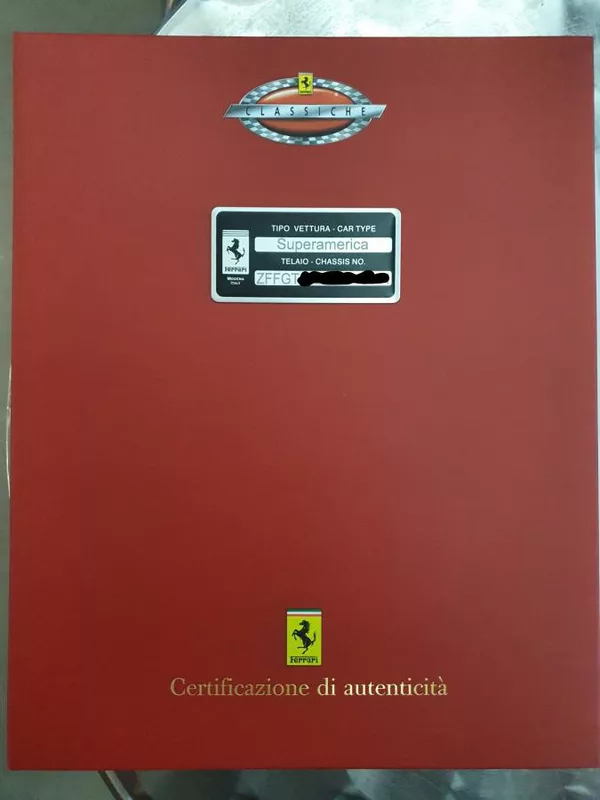 Ferrari SUPERAMERICA F1 GTC orig book - foto 33