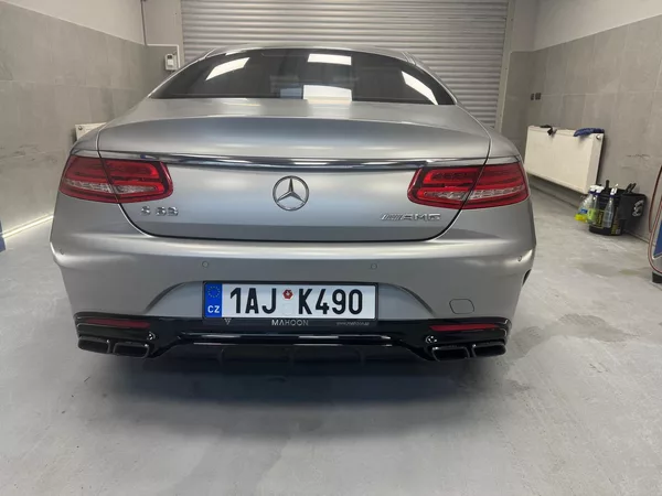 Mercedes-Benz Třídy S S63AMG coupe MATT TOP STAV - foto 7