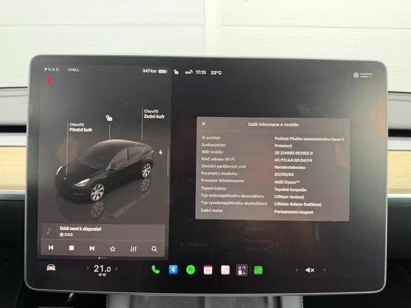 Tesla Model Y SR RWD LFP 220kW 1.Maj DPH - foto 17