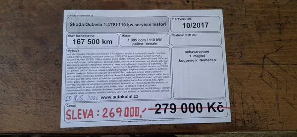Škoda Octavia 1.4TSI 110 kw servisní histori - foto 50