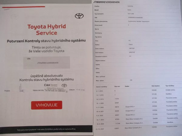 Toyota RAV4 2.5Hybrid 137TKM*T. ZAŘ*SERVIS - foto 49