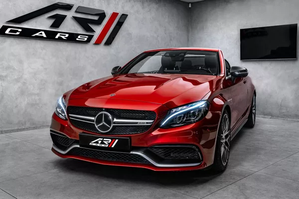 Mercedes-Benz Třídy C head-up, 360 kamera, Burmester - foto 3