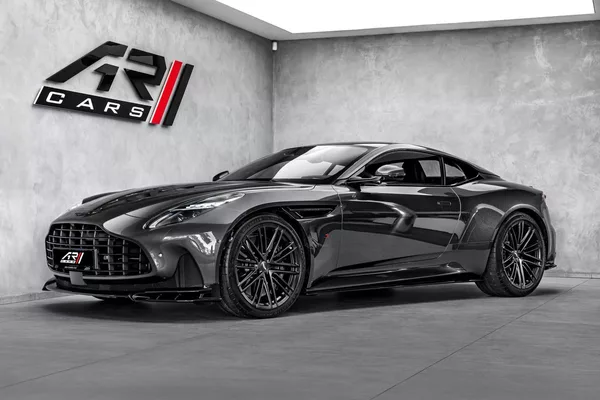Aston Martin DB12 CZ, xenon grey, black pack