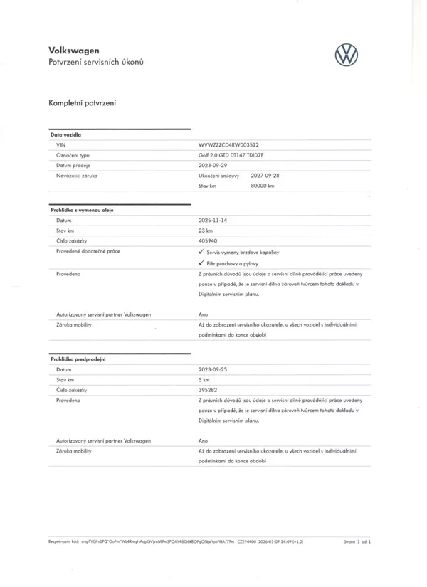 Volkswagen Golf GTD 2,0 TDi/147kW - DSG,Matrix - foto 85