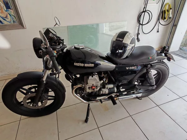 Moto Guzzi V 35 Custom Cafe Racer - foto 7