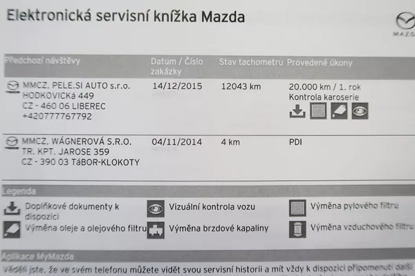 Mazda 3 HB 1,5 G100, 2 sady kol, ČR - foto 28