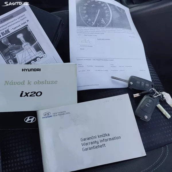 Hyundai ix20 KUP CZ,KRÁSNÁ,CENA,SERVISKA - foto 13