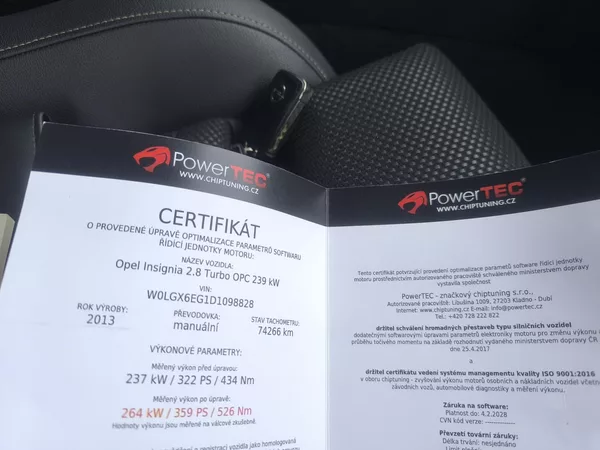 Opel Insignia OPC 2,8BITURBO 360K,4X4,VÝBAVA - foto 20