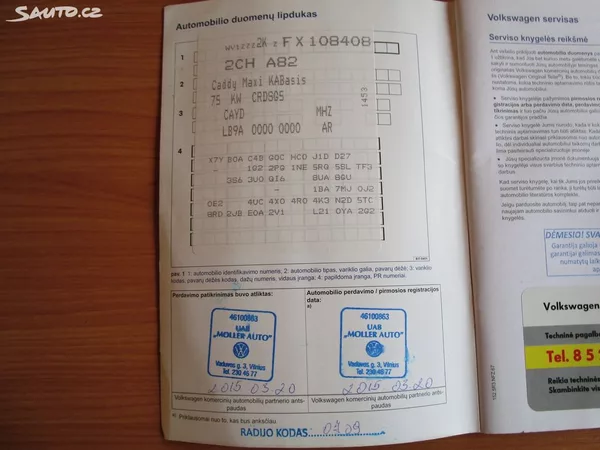 Volkswagen Caddy 1,6TDi-75KW- NOVÁ STK+SERVISKA - foto 22