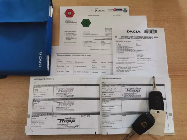 Dacia Dokker 1.6i 75kw Klima NAVI Tažné - foto 20