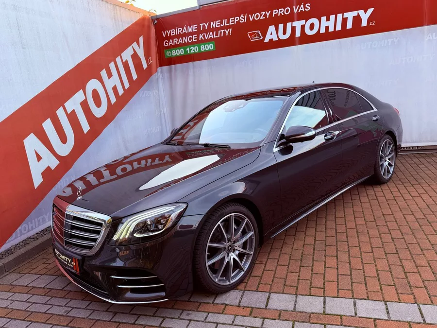 Mercedes-Benz Třídy S S 400d 4Matic, ČR, AMG, HeadUP