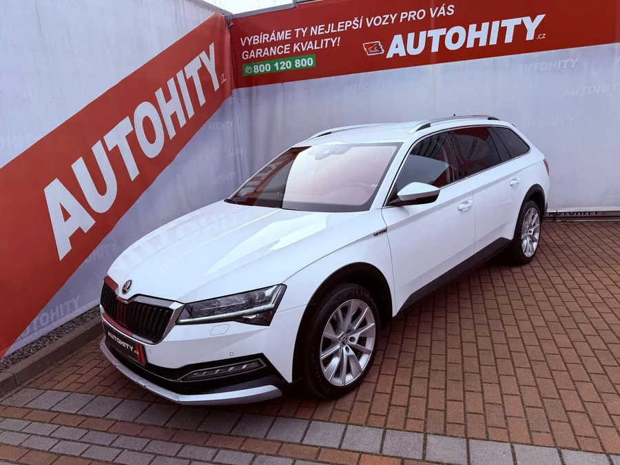 Škoda Superb 2.0 TDi Scout 4x4 DSG, ČR, 1.M