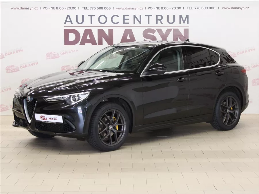 Alfa Romeo Stelvio 2,0 TBi 280k Q4 Kůže Led