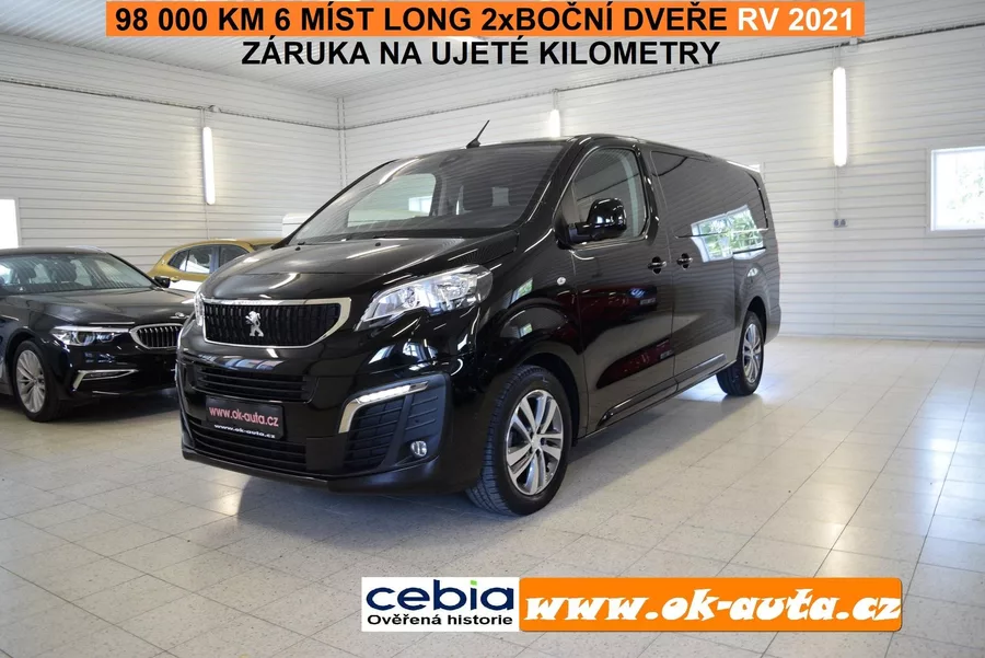 Peugeot Expert 2.0 BHDI LONG 6 MÍST 2xB.DVEŘE