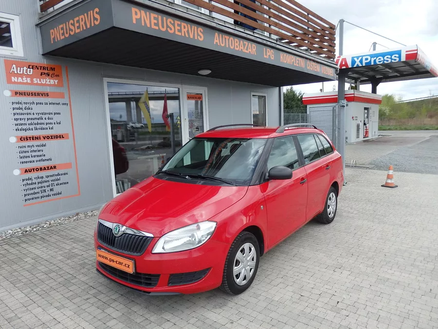 Škoda Fabia 1,2HTP 51kW 4x AIRBAG, KLIMA
