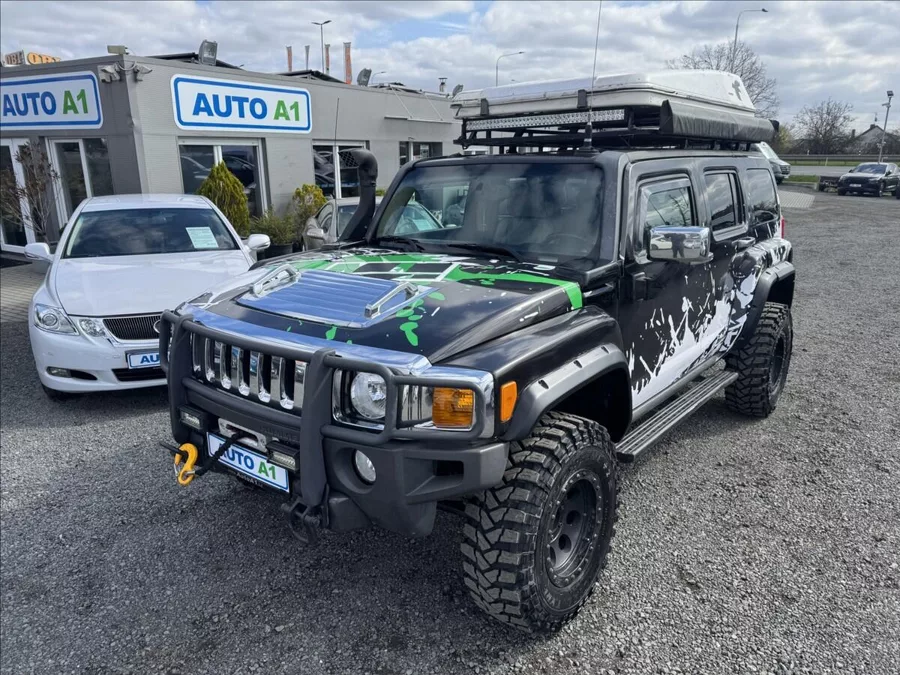 Hummer H3 3,5 AUT KŮŽE 4X4 STAN NAVIJÁK