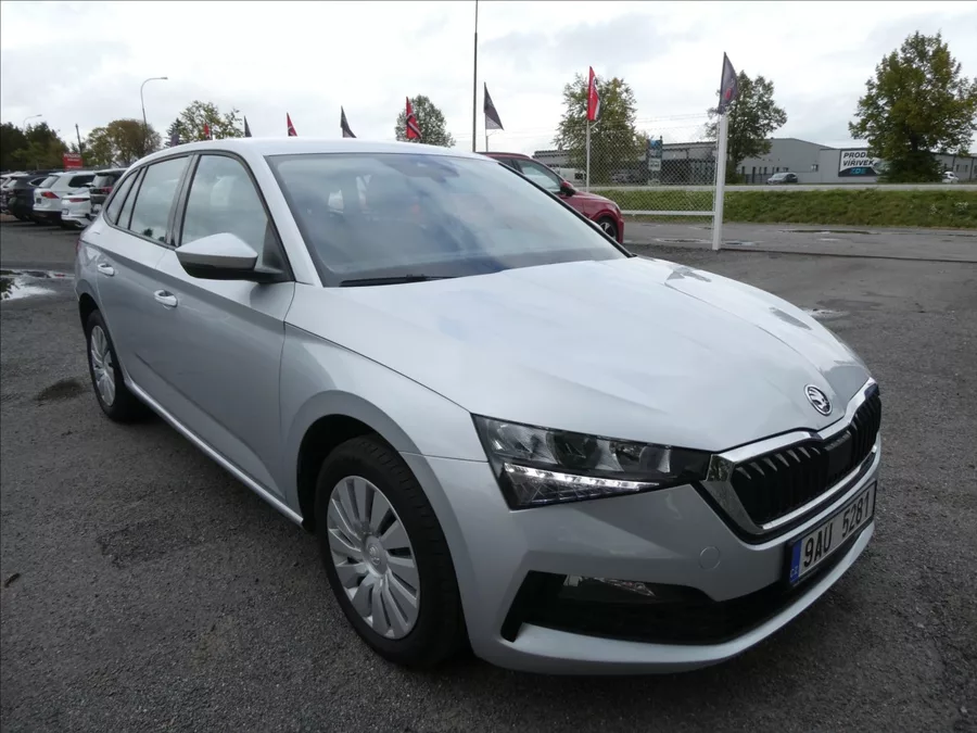 Škoda Scala 1,0 TSi 70kW ČR, DPH, klima