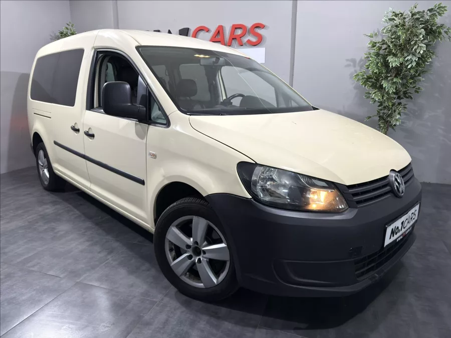 Volkswagen Caddy 1,6 TDI MAXI 7 MÍST SERVIS