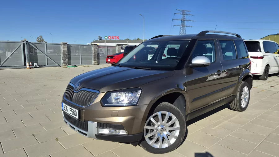 Škoda Yeti 2,0TDi 4x4 DSG 125KW TOP!