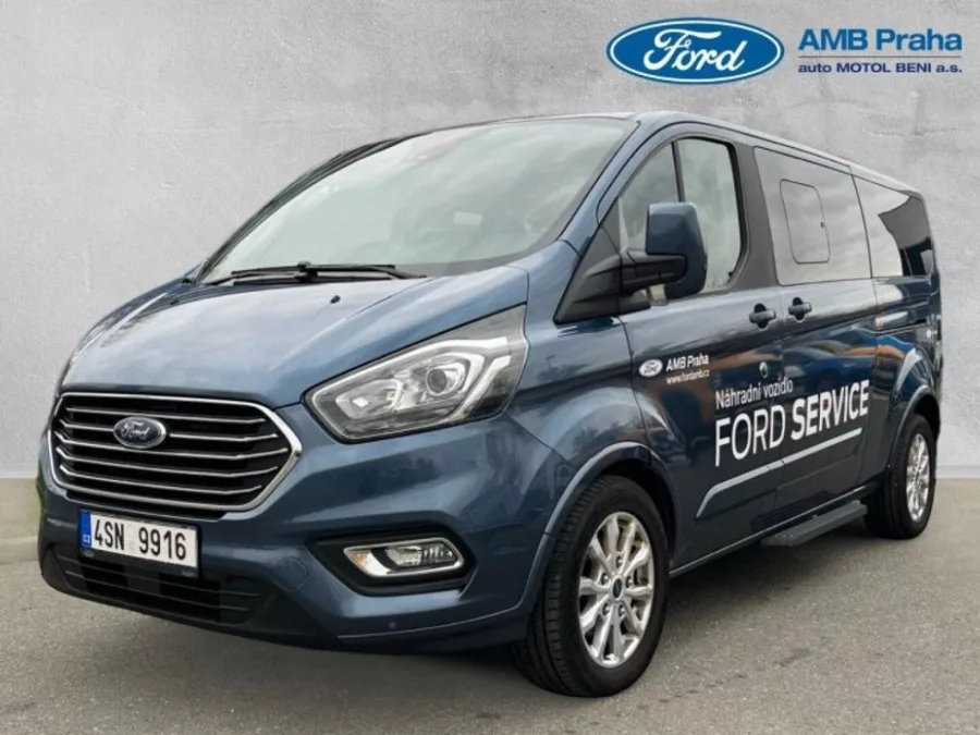 Ford Tourneo Custom 2,0ECOBLUE,96kW,SERVIS,1MAJ,CZ