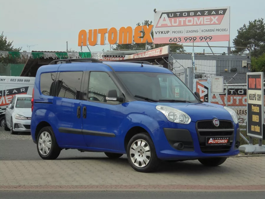 Fiat Dobló 1.4i-88KW-BA+ CNG- KLIMA- ČR
