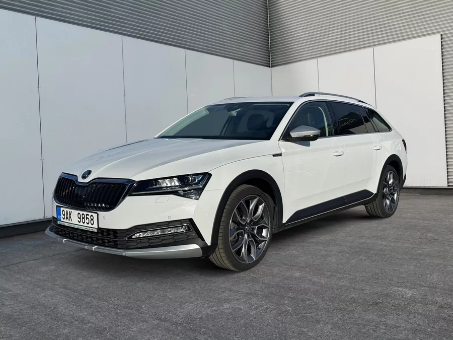 Škoda Superb SCOUT 2.0TDI 147kW 4x4 DSG TAŽ
