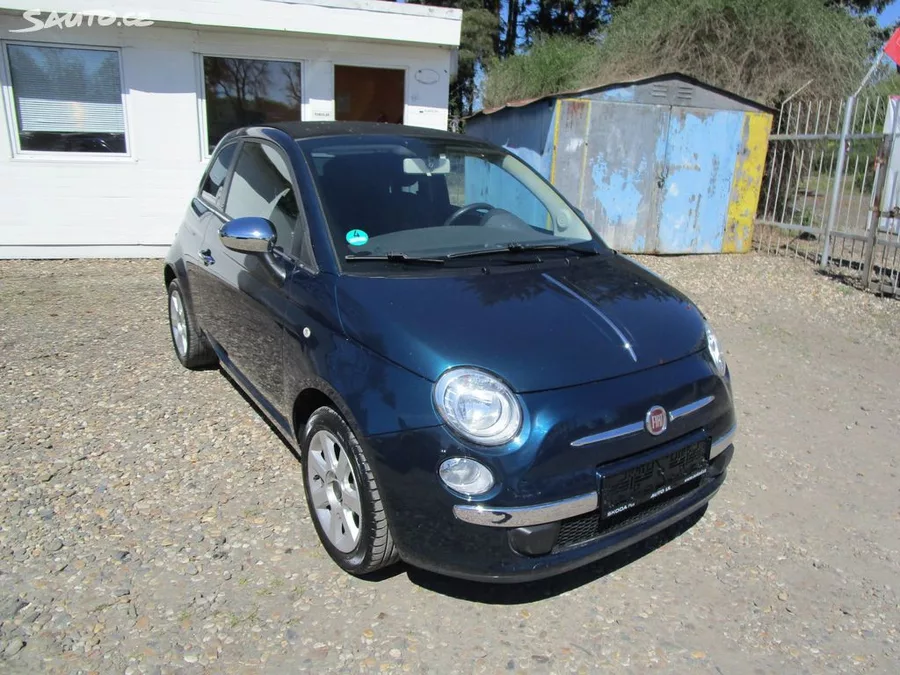 Fiat 500C 1,2-51KW-KABRIOLET+STK+OLEJ