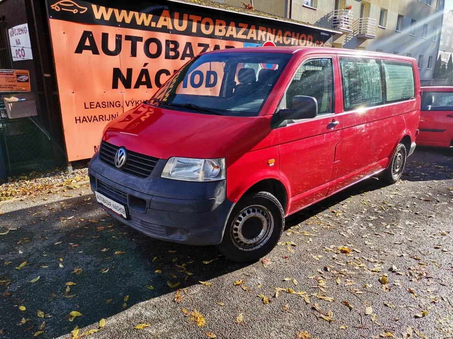 Volkswagen Transporter Tdi 96kw 5 míst Long Tažné ČR