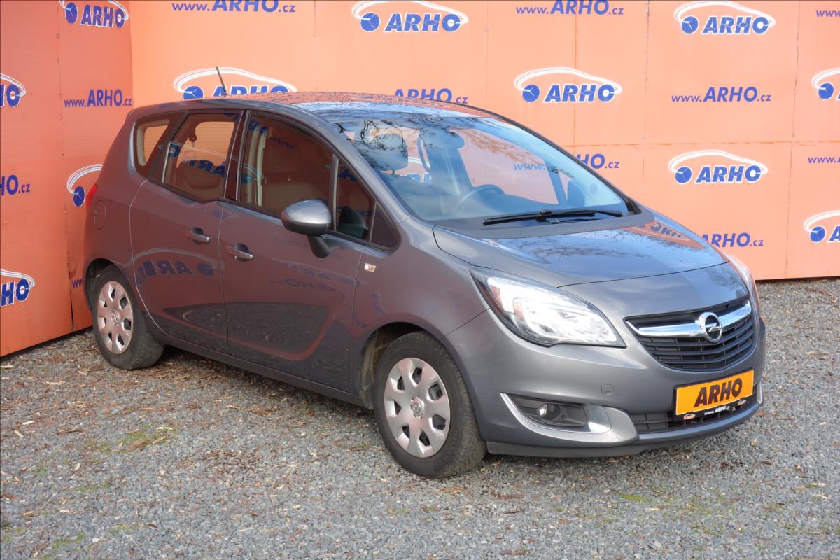 Opel Meriva 1,4 i 74KW,ČR,1 MAJ.,SERV.KN.