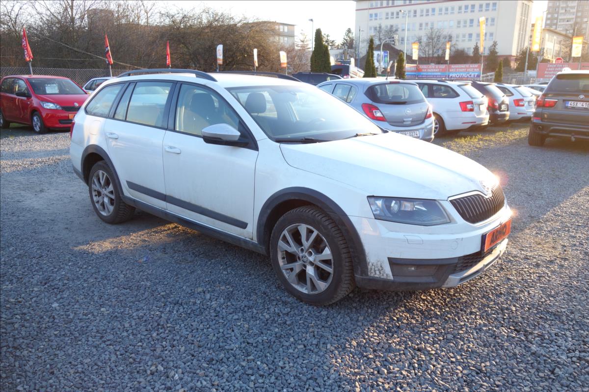 Škoda Octavia 2,0 TDi 135KW, ČR, SCOUT, 4x4.