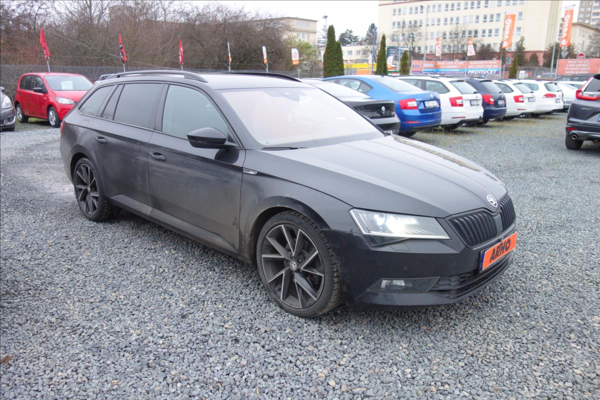 Škoda Superb 2,0 TDi,SERV.KN.,SPORTLINE,DSG